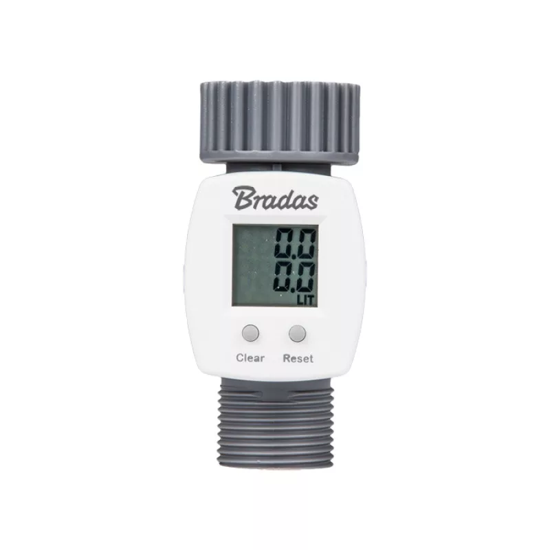 Bradas WL-3110 White külső és belső menetes átfolyásmérő