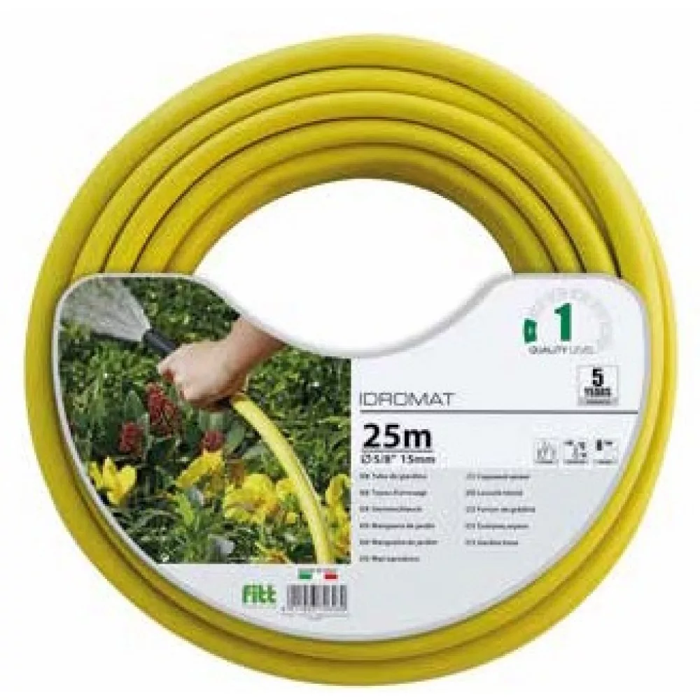 Locsolótömlő Fitt Idromat 1" sárga 25m, 8 bar