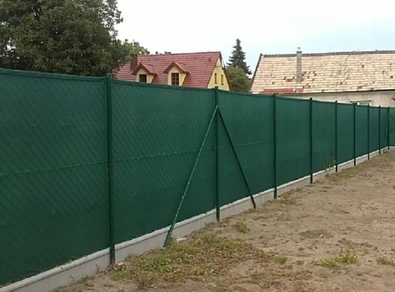 Árnyékoló háló 1x10m zöld 90%