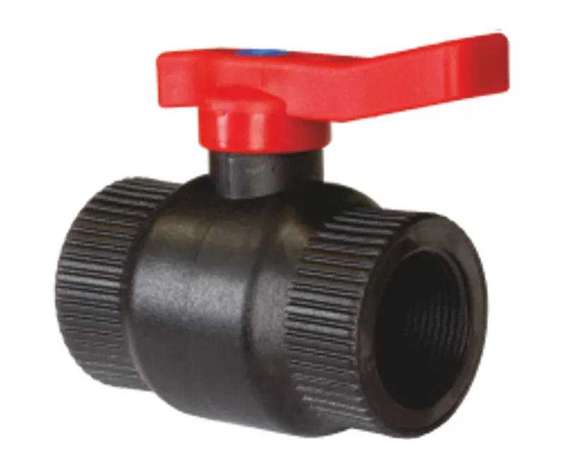 Műanyag golyóscsap fém belsővel 1/2"x1/2" BB