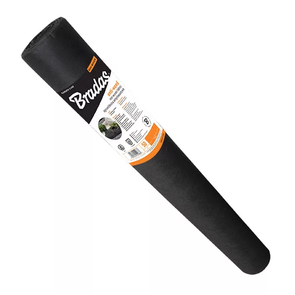 Talajtakaró geotextília, 2,1m x 100m, fekete, 50g/m2 UV stab. (210m2)