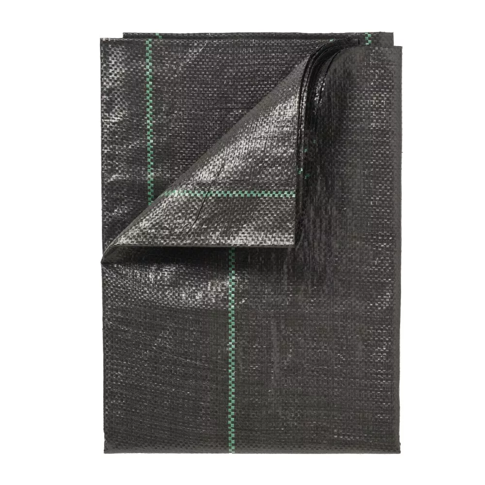 Agroszövet, talajtakaró, fekete, 1m x 10 fm/10m2, 100 g/m2.