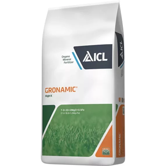 ICL Gronamic Sport High K 7-0-20 +2+0,5Fe 25kg