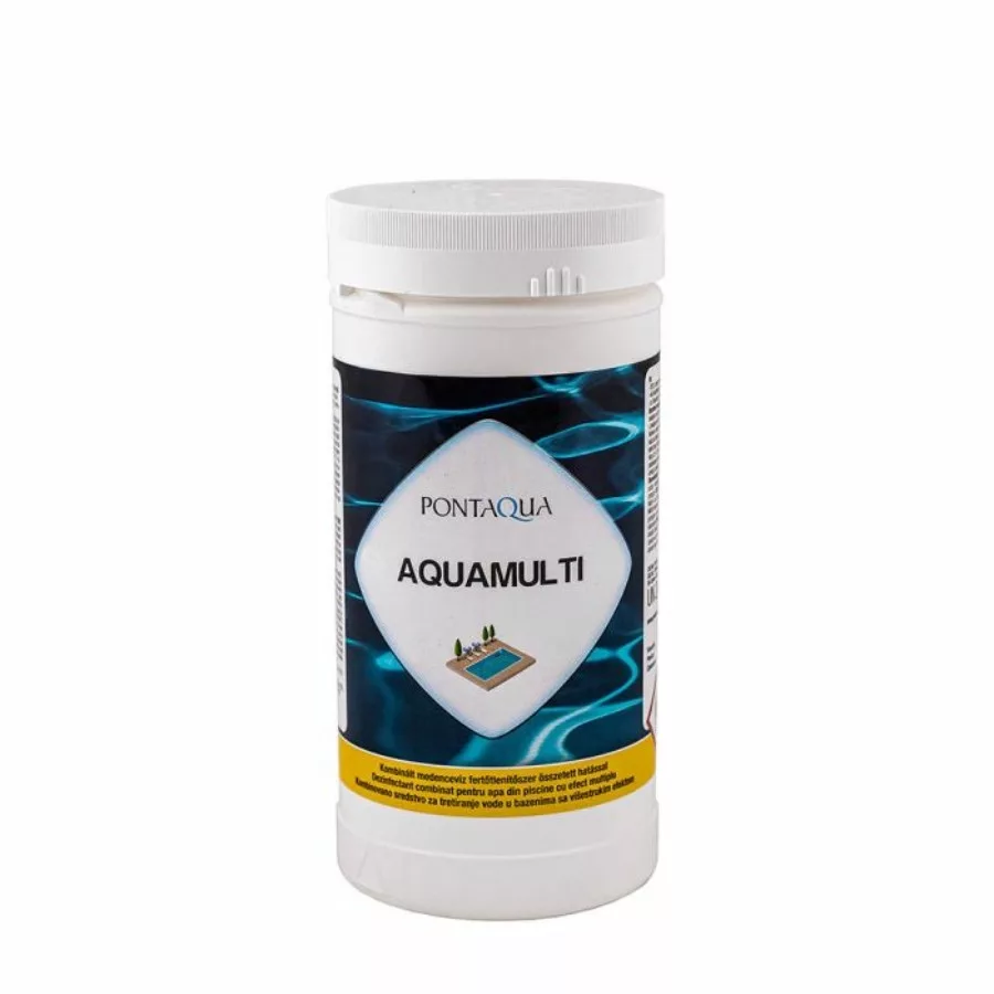 Aquamulti (200 gr) 1 kg /klórozószer,algaölő és pelyhesítő tabletta