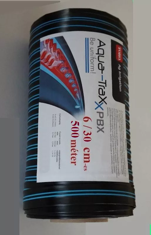 AquaTraXX 30cm osztású csepegtető szalag 6mil (500m/tekercs)