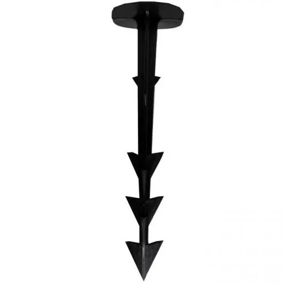 Rögzítő tüske 18cm, vakondhálóhoz, talajtakarókhoz.