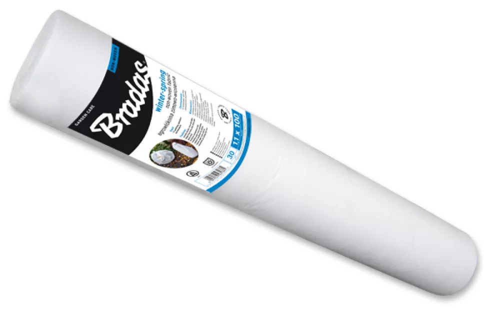 Fátyolfólia fehér 30g/m2 UV stab. 3,2m x 100m, Téli takaráshoz