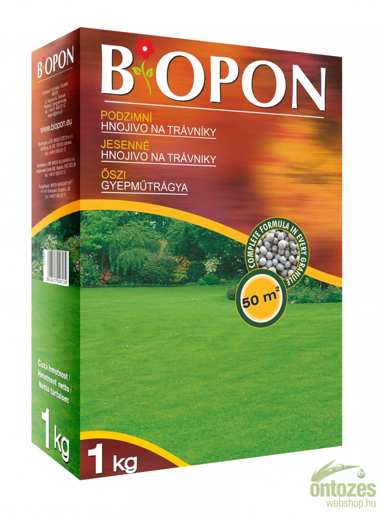 Biopon őszi gyepműtrágya 1 kg