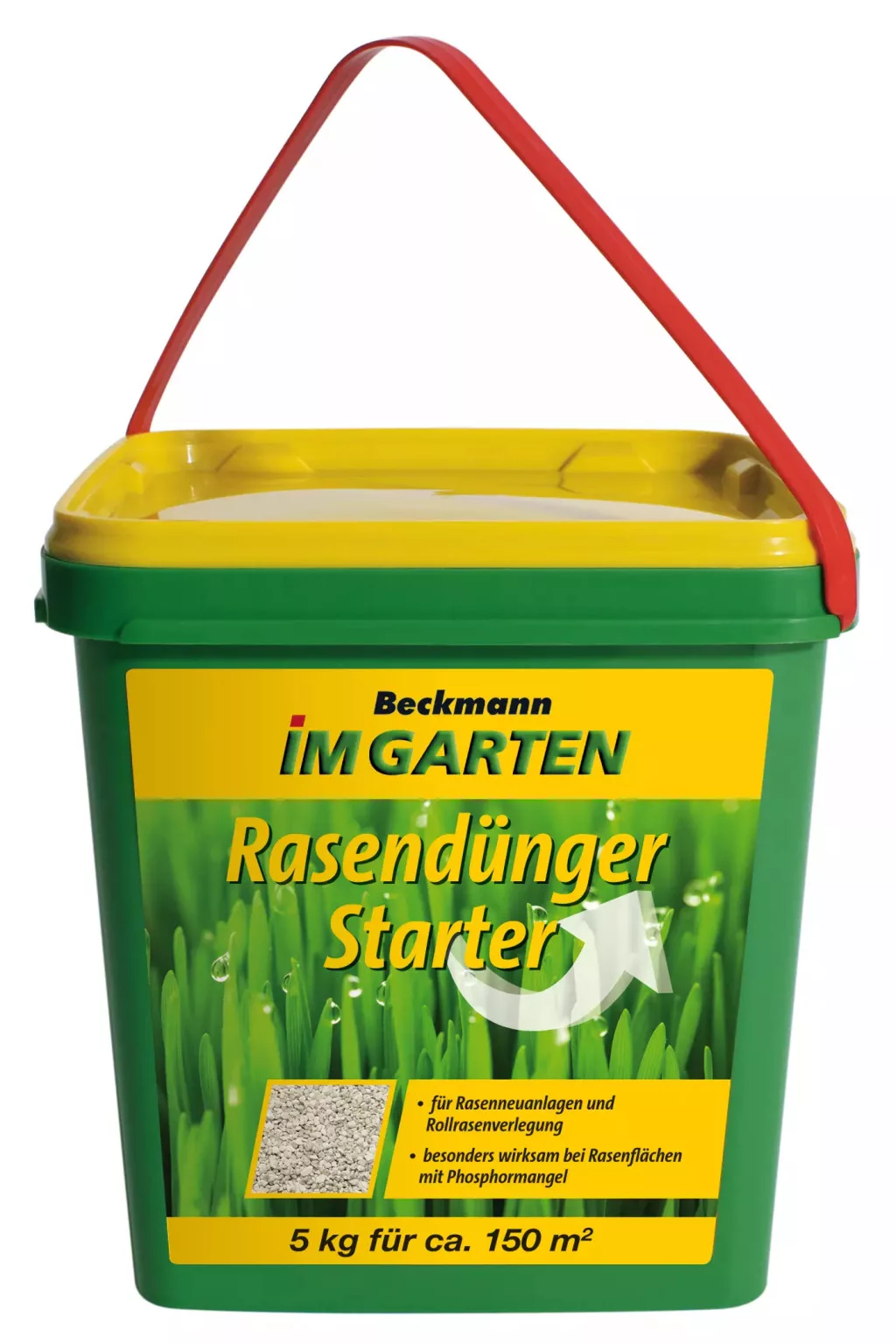 Beckmann, Gyeptrágya fűmagvetéshez, gyepszőnyeg telepítéshez 12+22+10, 5kg