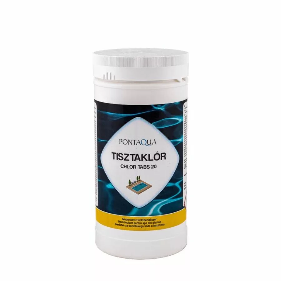 Tisztaklór 1kg (20 grammos tabletta)