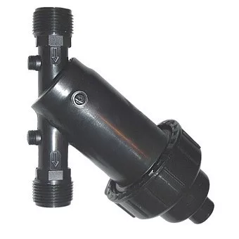 Szűrő fémhálós 1", kupakkal, 5 m3/h, 120 mesh