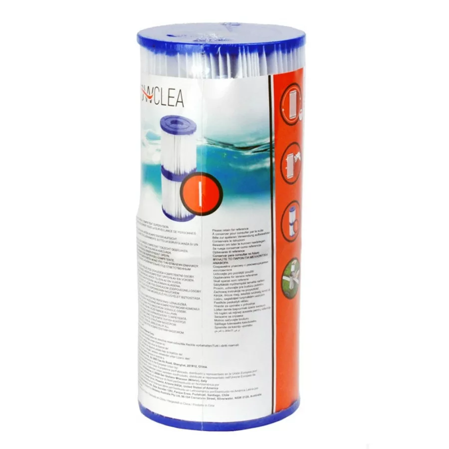 Bestway papírszűrő filter I. typ. 2db 1,25 m3/h