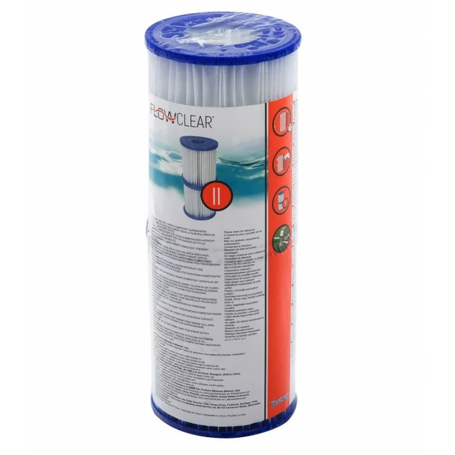 Bestway papírszűrő filter II. typ. 2db 2m3/h