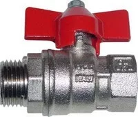 Fém golyóscsap 1/2" KB import