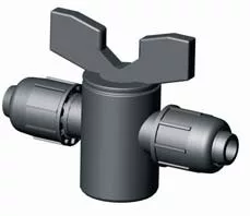 Irritec műanyag csap 20x20 8bar