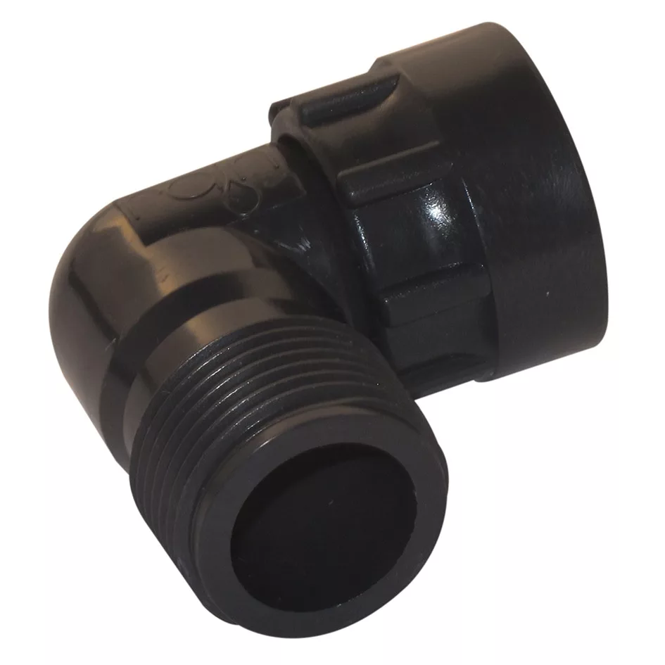 Hollanderes szelepkötő könyök 1" KB PVC