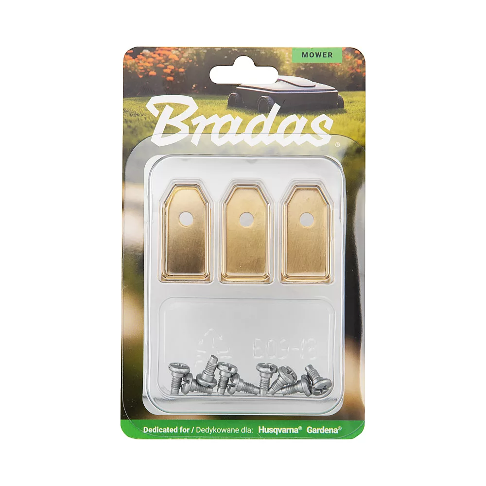 Kések fűnyírórobotokhoz 9 db TYTAN GOLD, Husqvarna/Gardena