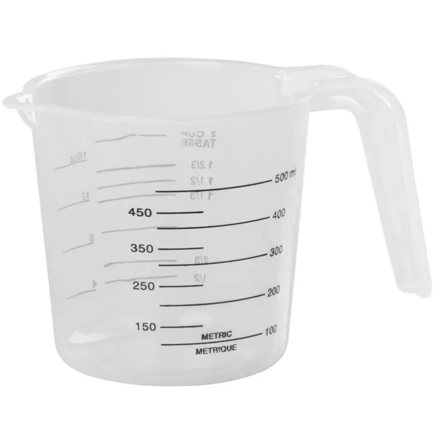 Műanyag mérőpohár 500ml