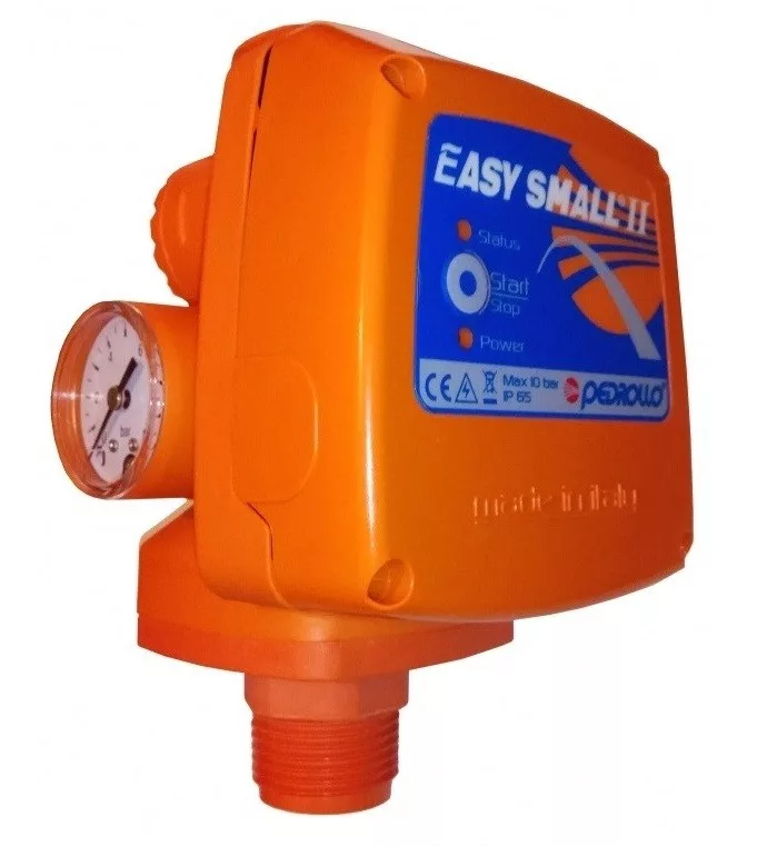 Pedrollo Easy-Small II. 2.2bar, áramláskapcsoló, nyomásmérő órával.